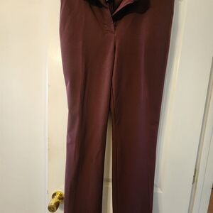 Worthington Women's Maroon Trousers